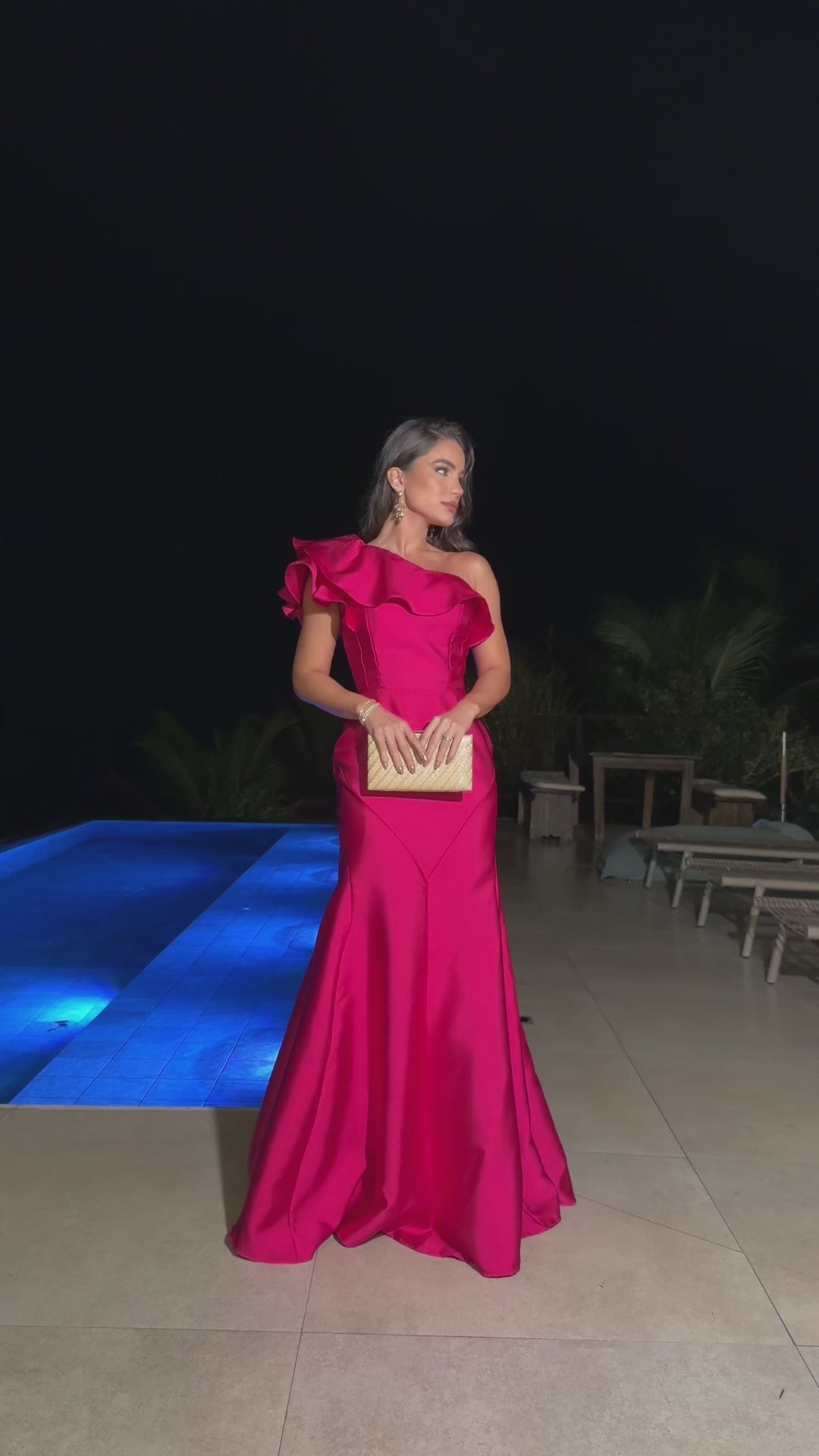 VESTIDO DE FESTA MODELO OHANA