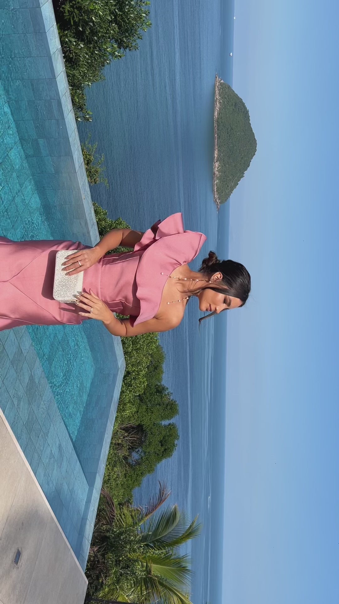 VESTIDO DE FESTA MODELO OHANA