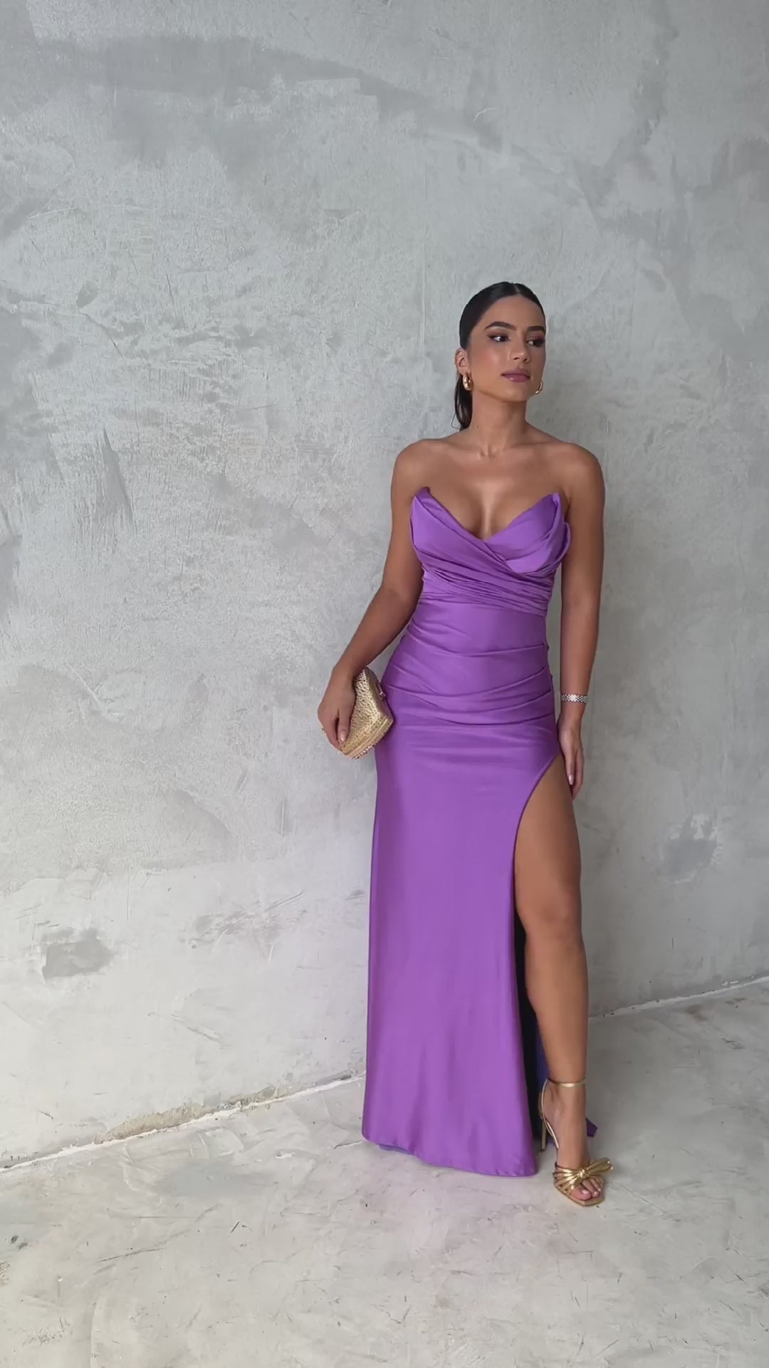 VESTIDO DE FESTA MODELO CLEO