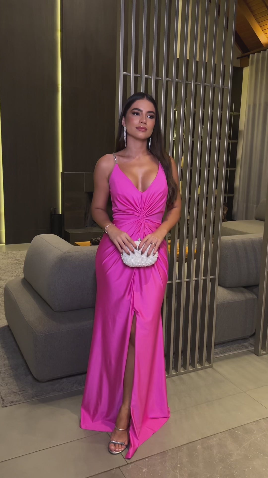 VESTIDO DE FESTA MODELO MONALISA