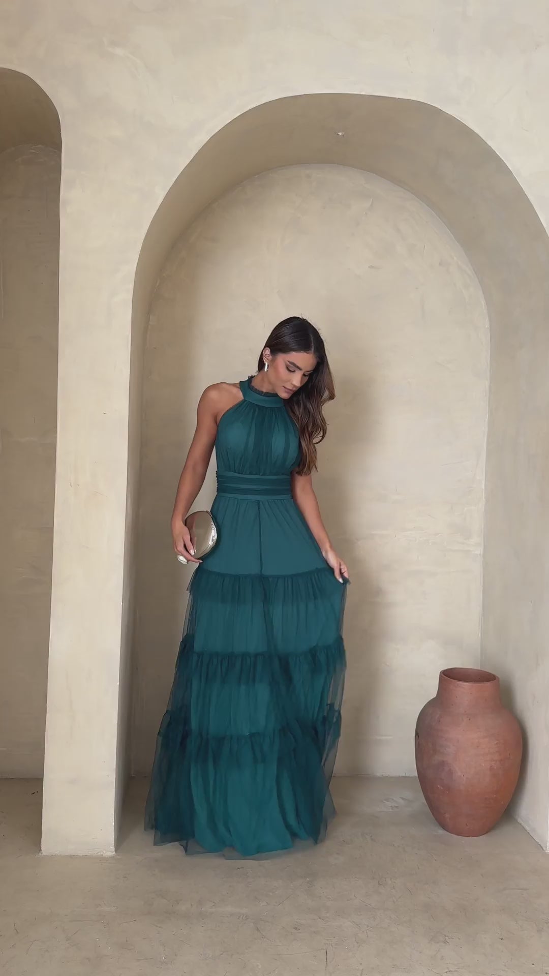 VESTIDO DE FESTA MODELO ESTER