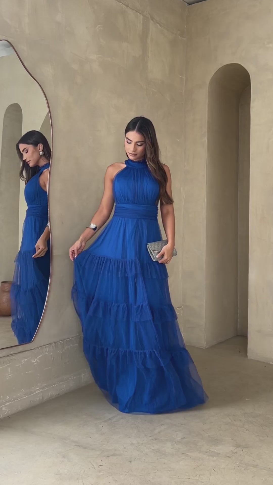 VESTIDO DE FESTA MODELO ESTER