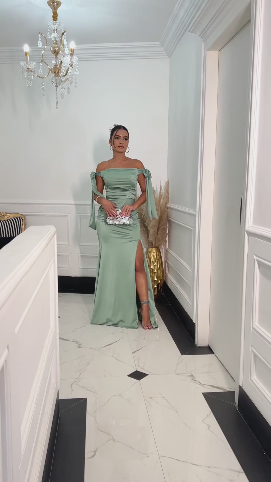 VESTIDO DE FESTA MODELO CELESTIA