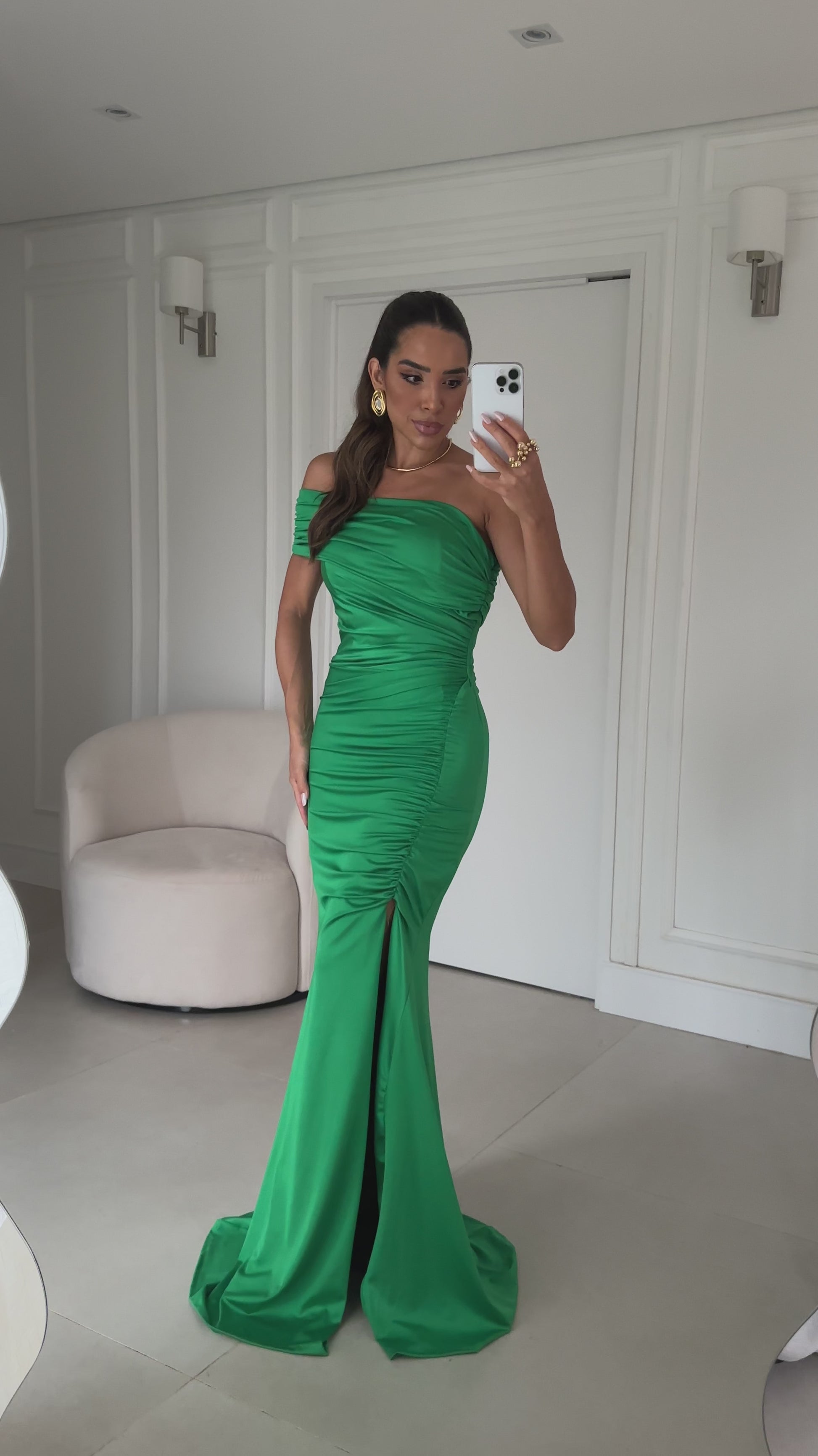 VESTIDO DE FESTA MODELO ROSALIA