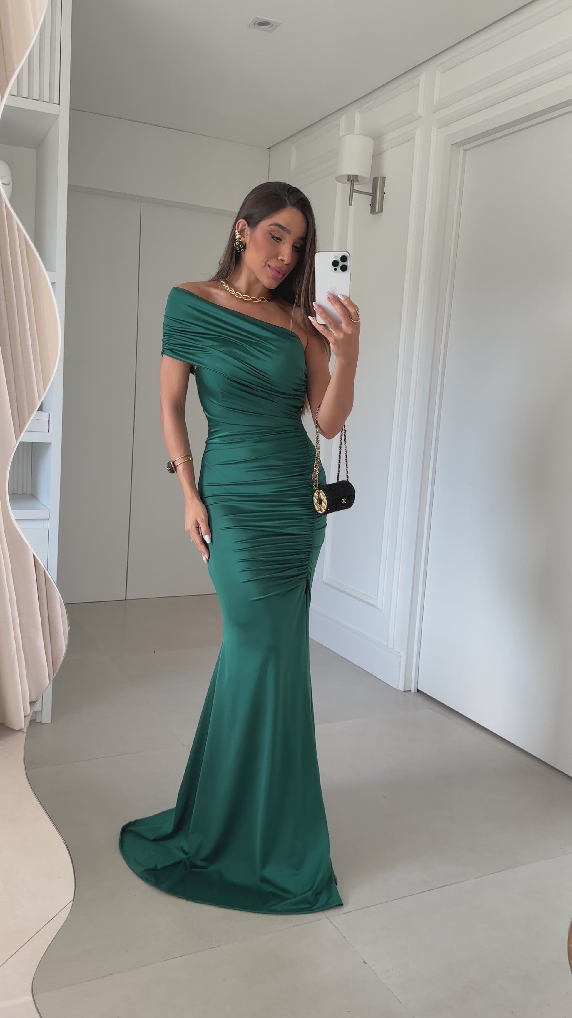 VESTIDO DE FESTA MODELO ROSALIA