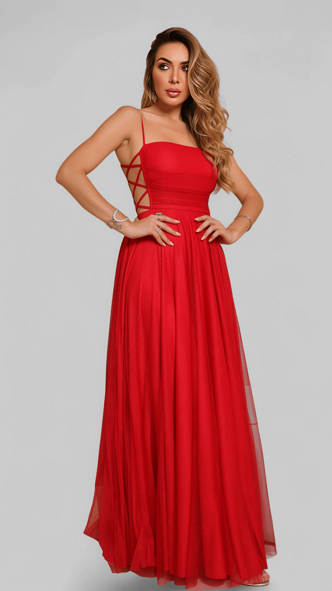 VESTIDO DE FESTA MODELO GABI - Vestidos da Cecilia