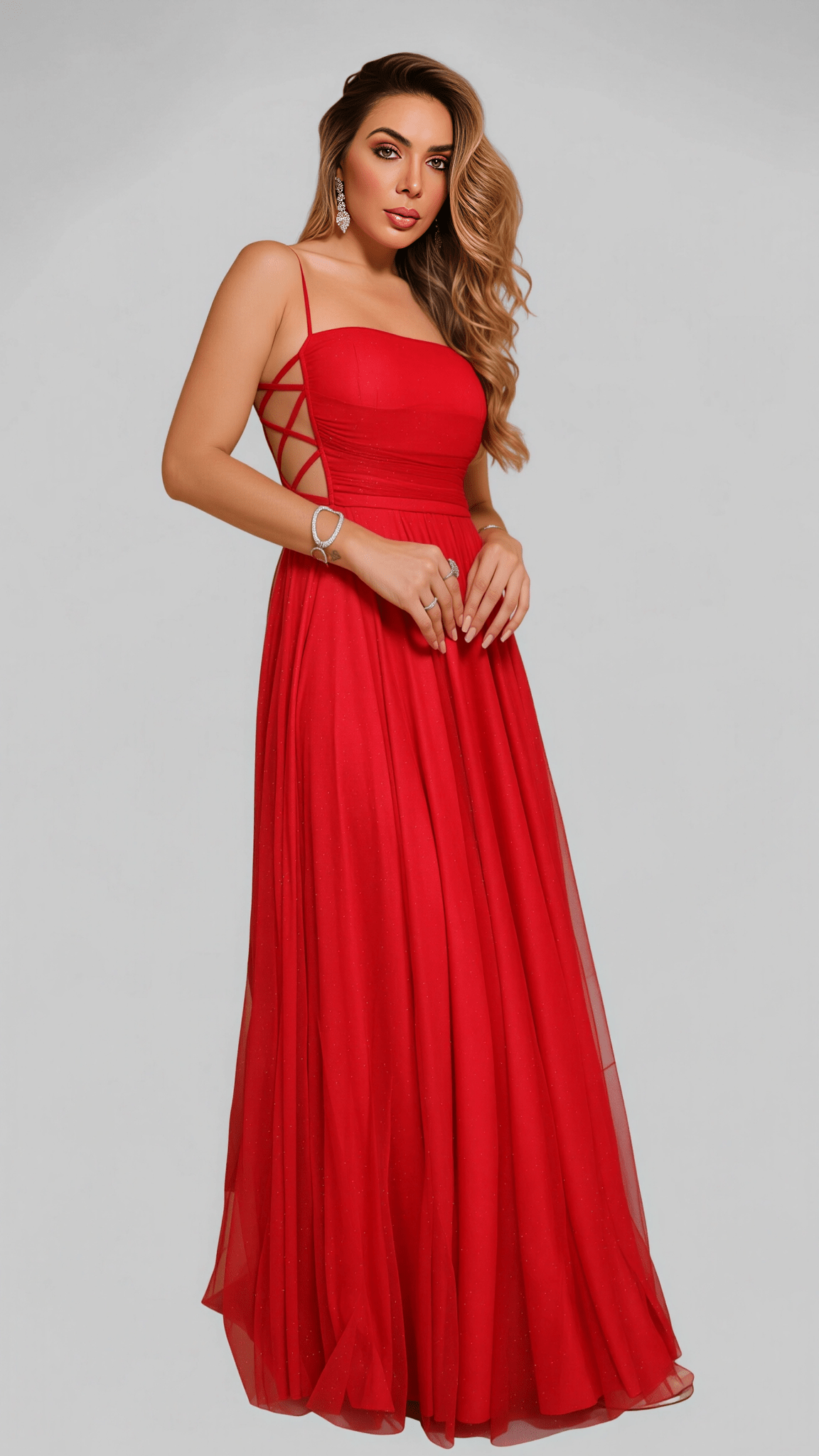 VESTIDO DE FESTA MODELO GABI - Vestidos da Cecilia